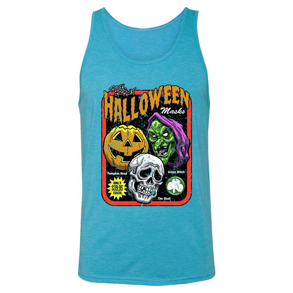 Unisex Jersey Tank - NCUB7WVS - Aqua Triblend - 3