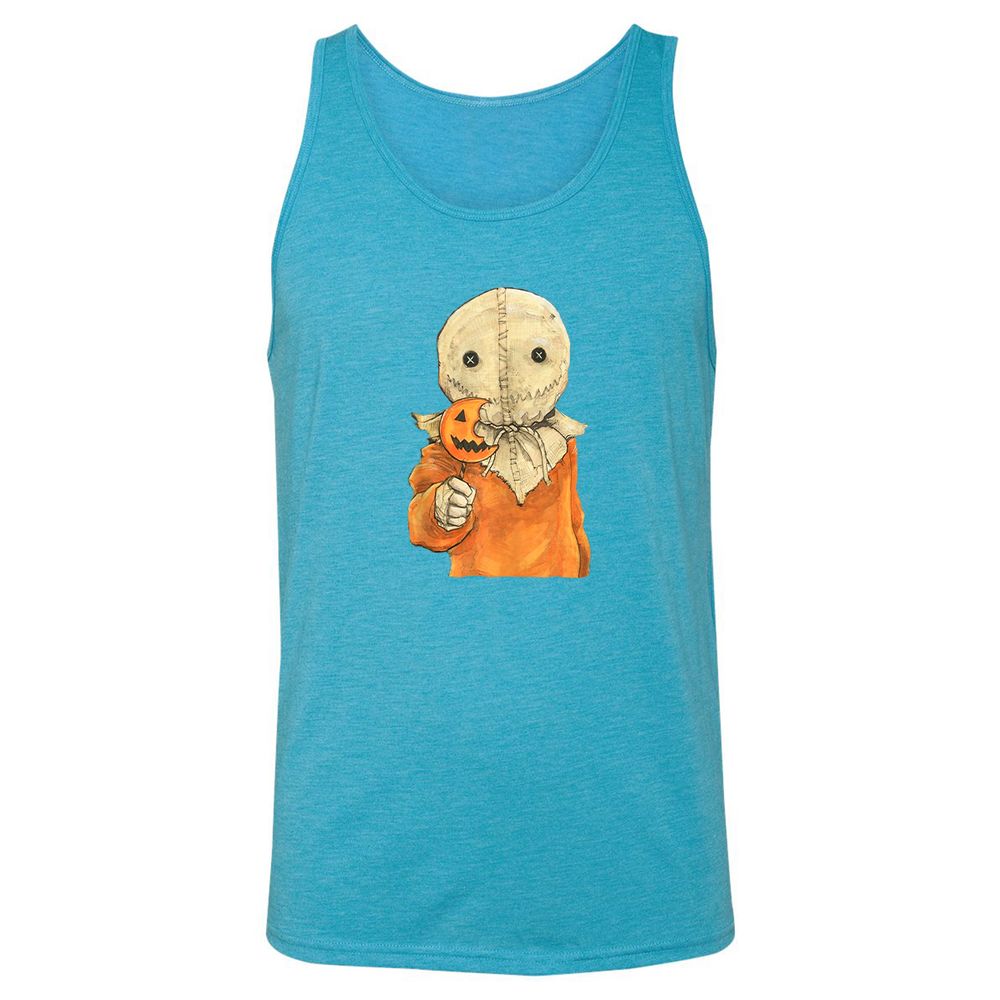 Unisex Jersey Tank - 2VWJXUNC - Aqua Triblend - 3