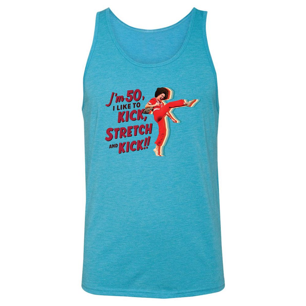Unisex Jersey Tank - SKGMVXT9 - Aqua Triblend - 3