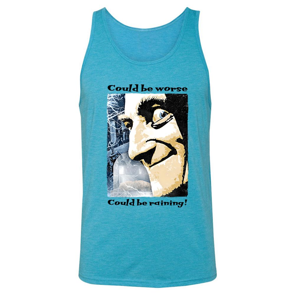 Unisex Jersey Tank - RK69APDT - Aqua Triblend - 3