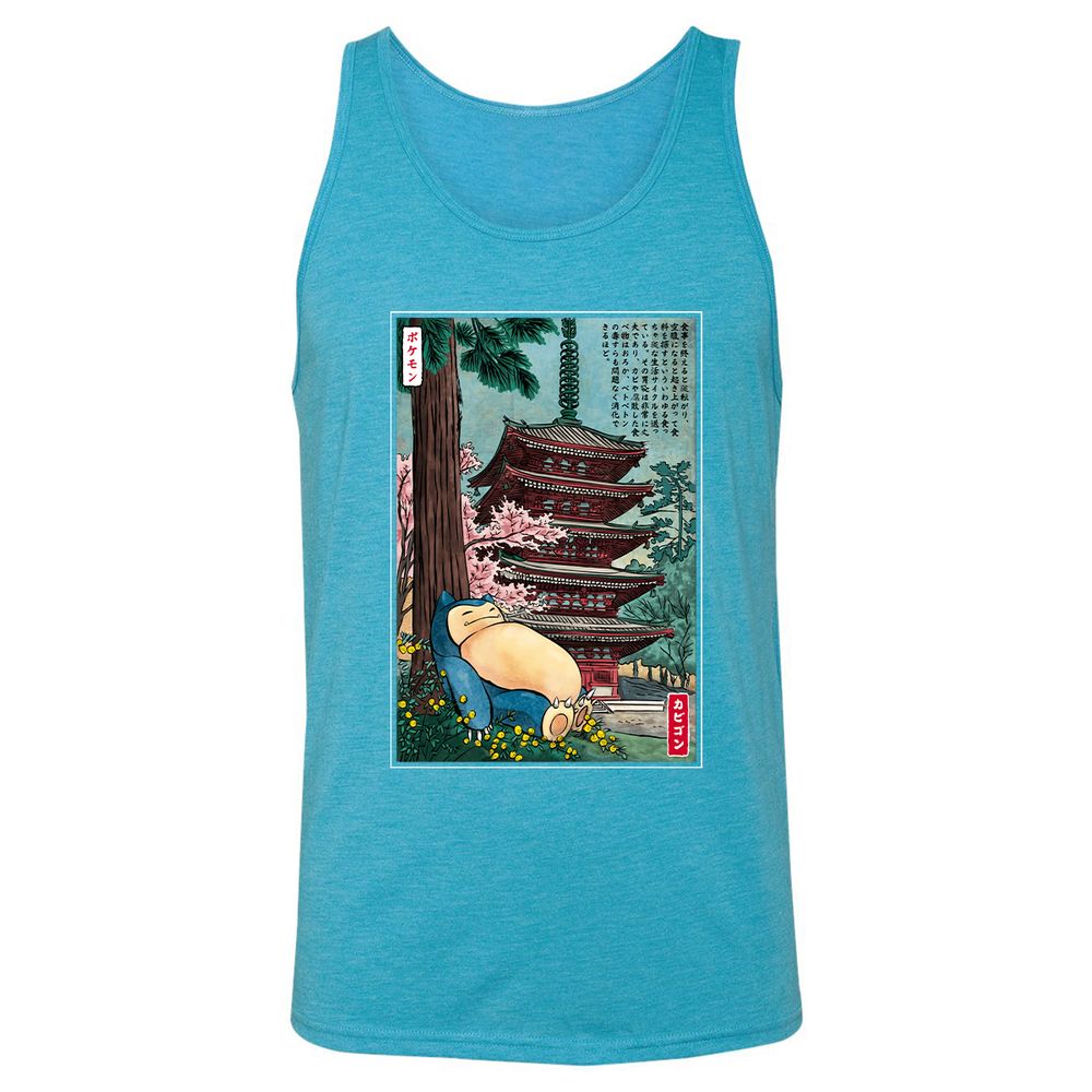 Unisex Jersey Tank - EFYZVTPX - Aqua Triblend - 3