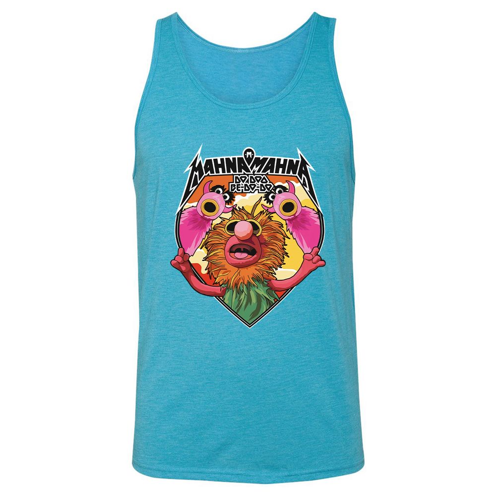 Unisex Jersey Tank - 98A37737 - Aqua Triblend - 3