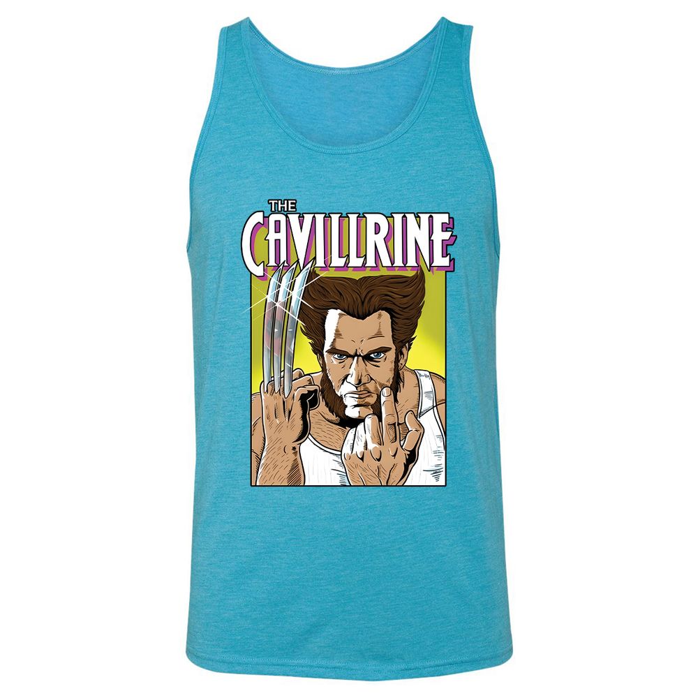 Unisex Jersey Tank - SJ8JXY68 - Aqua Triblend - 3