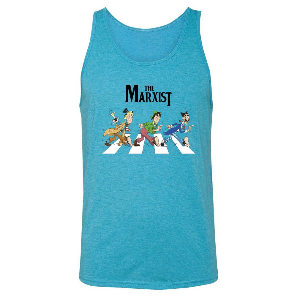 The Marxist - Aqua Triblend - 3