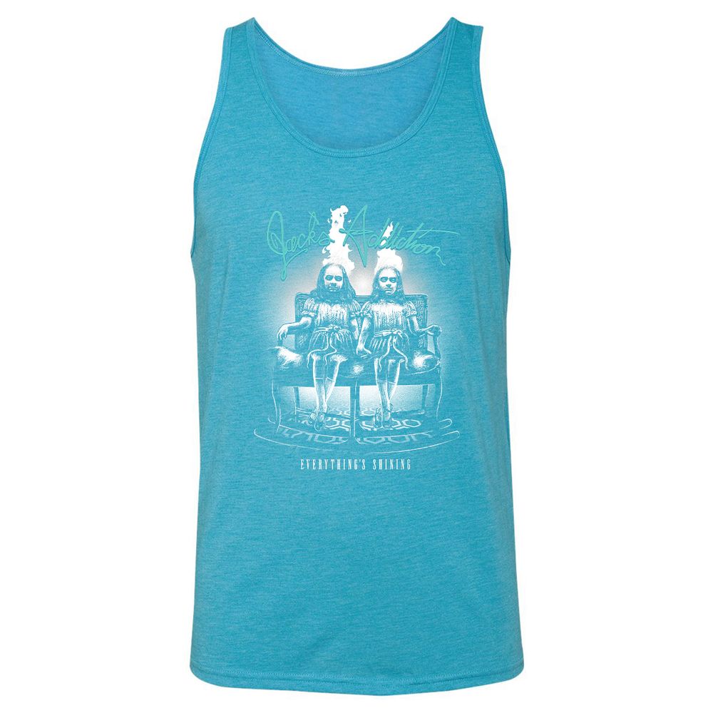 Unisex Jersey Tank - 81G2XK4N - Aqua Triblend - 3