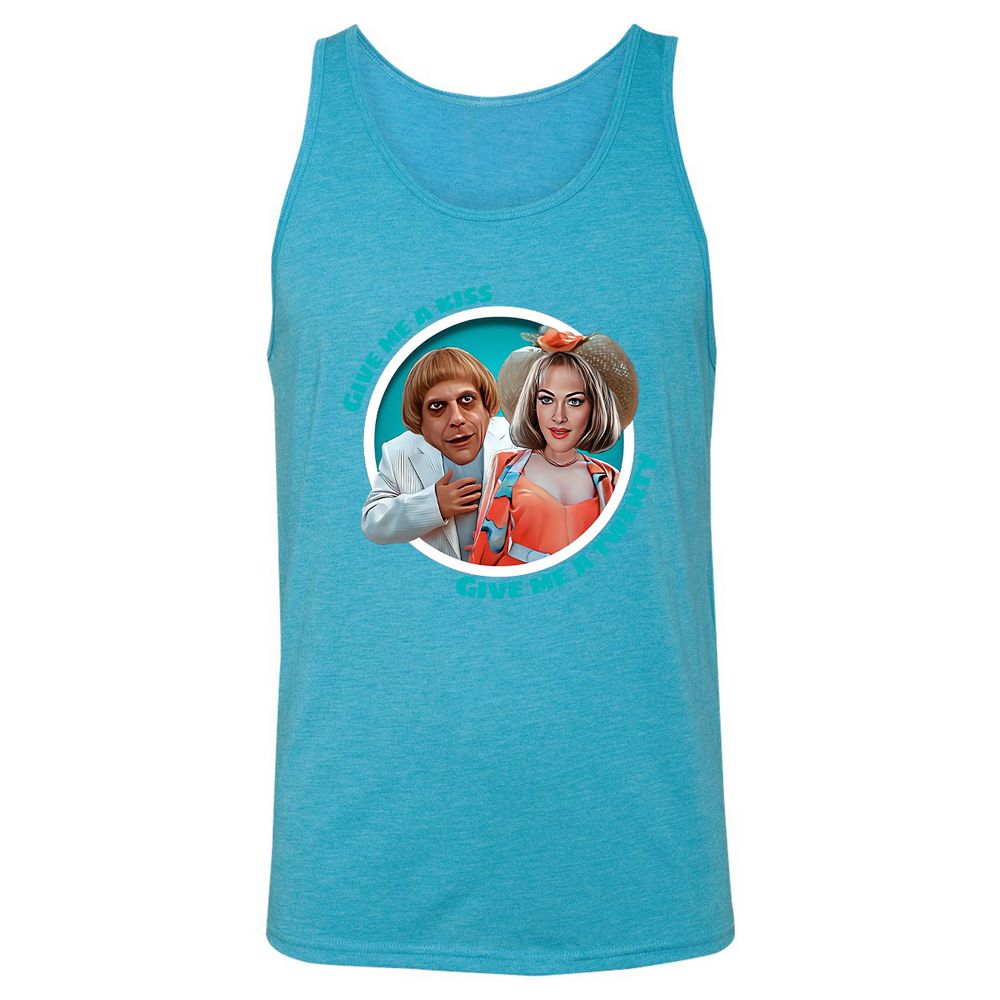 Unisex Jersey Tank - 1PE6K3GR - Aqua Triblend - 3