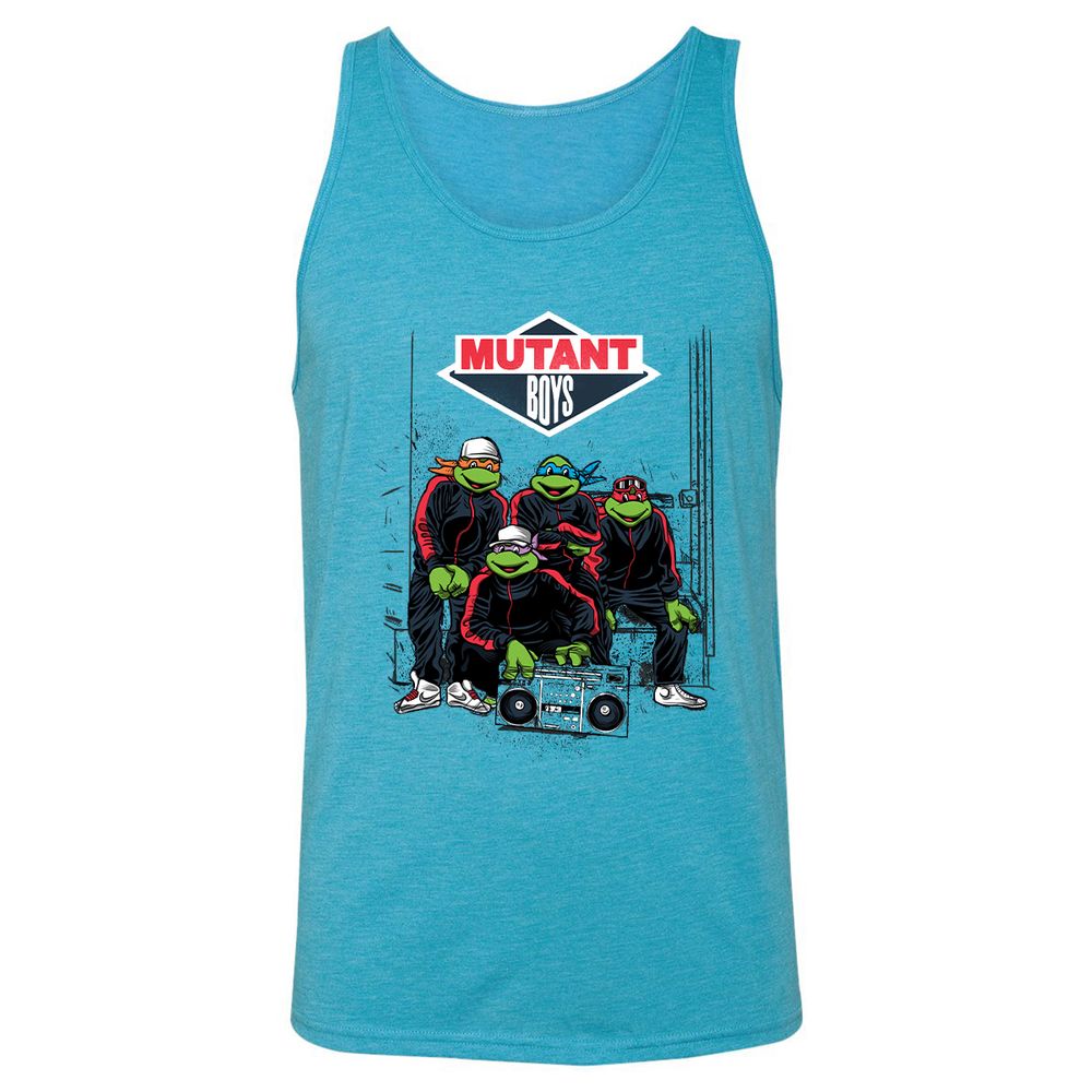 Unisex Jersey Tank - 6GYWEAWB - Aqua Triblend - 3