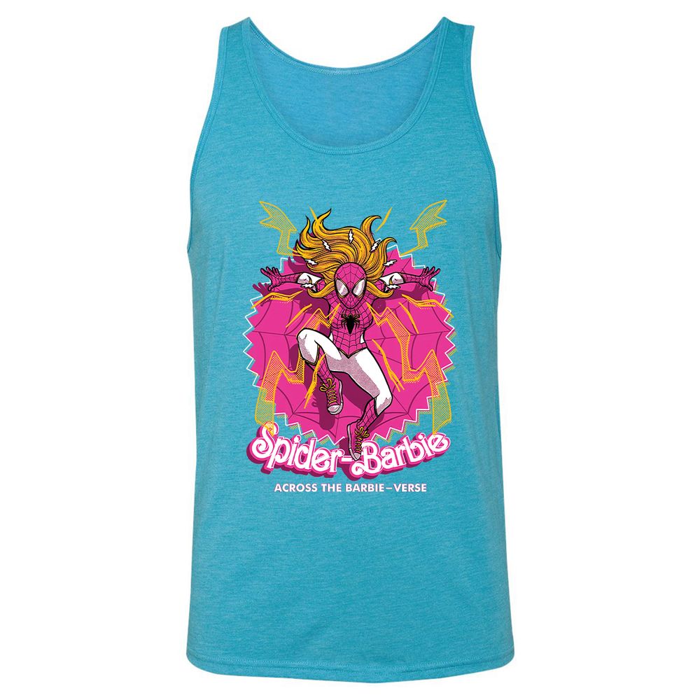 Unisex Jersey Tank - 253FU7RD - Aqua Triblend - 3