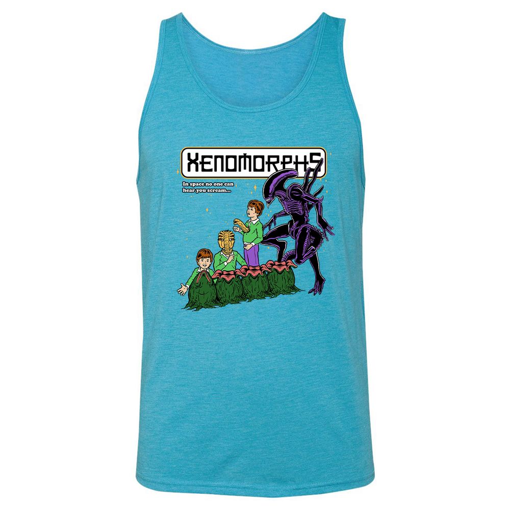 Unisex Jersey Tank - 2EP1FZAR - Aqua Triblend - 3