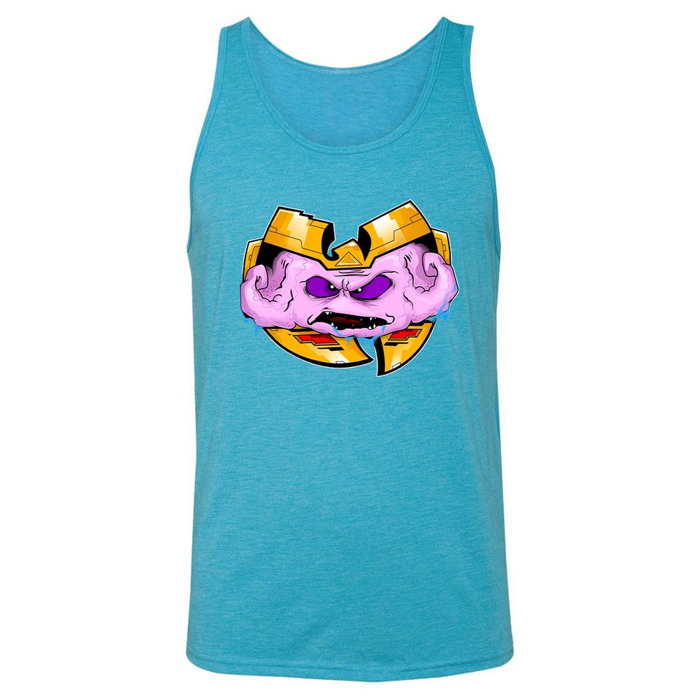 Unisex Jersey Tank - WLKQ98GT - Aqua Triblend - 3
