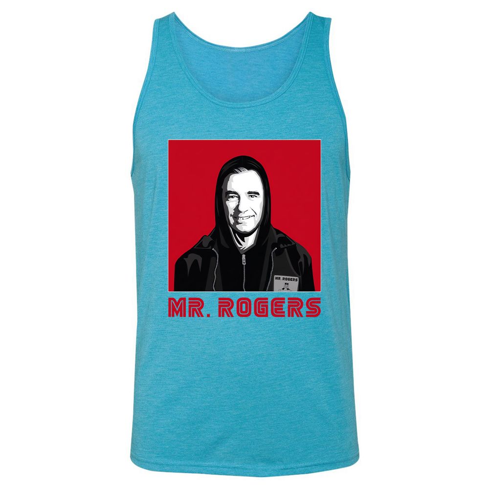 Won't You Be My Neighbor? - Aqua Triblend - 3