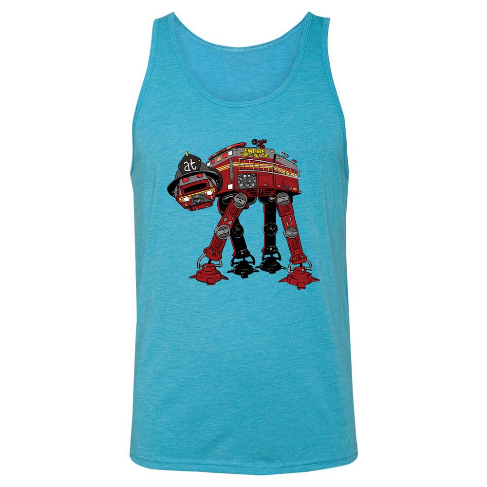 At-At Fire Truck - Aqua Triblend - 3