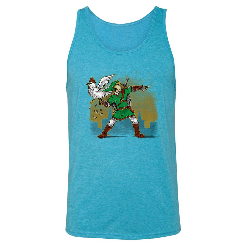 Unisex Jersey Tank - 8SM7JMMJ - Aqua Triblend - 3