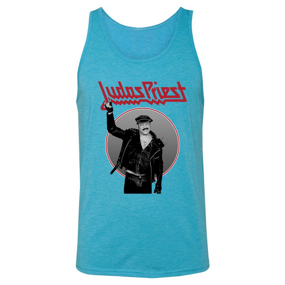Unisex Jersey Tank - 312ECDAS - Aqua Triblend - 3