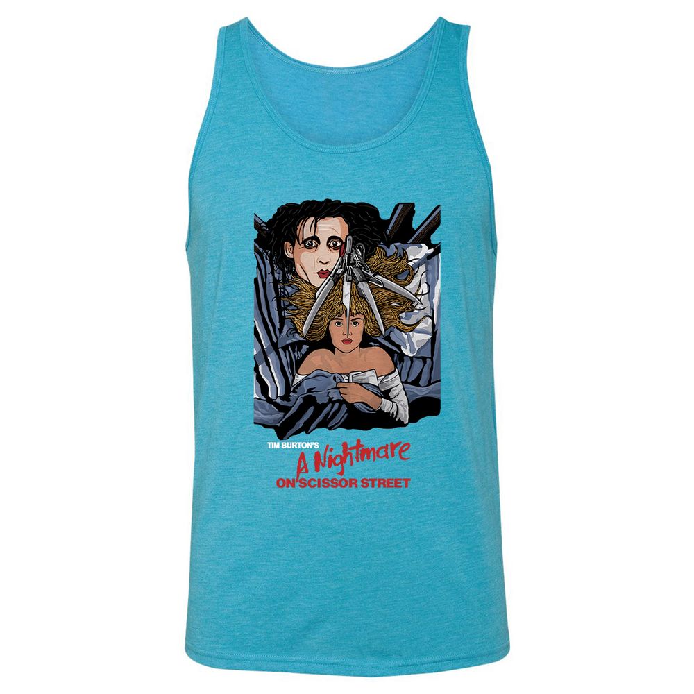 Unisex Jersey Tank - SPASW4VT - Aqua Triblend - 3