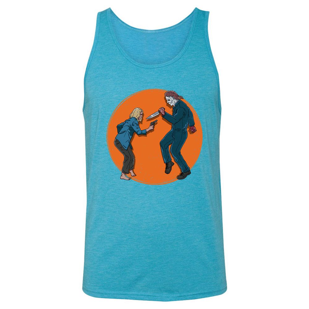 Unisex Jersey Tank - PY3B2M6C - Aqua Triblend - 3