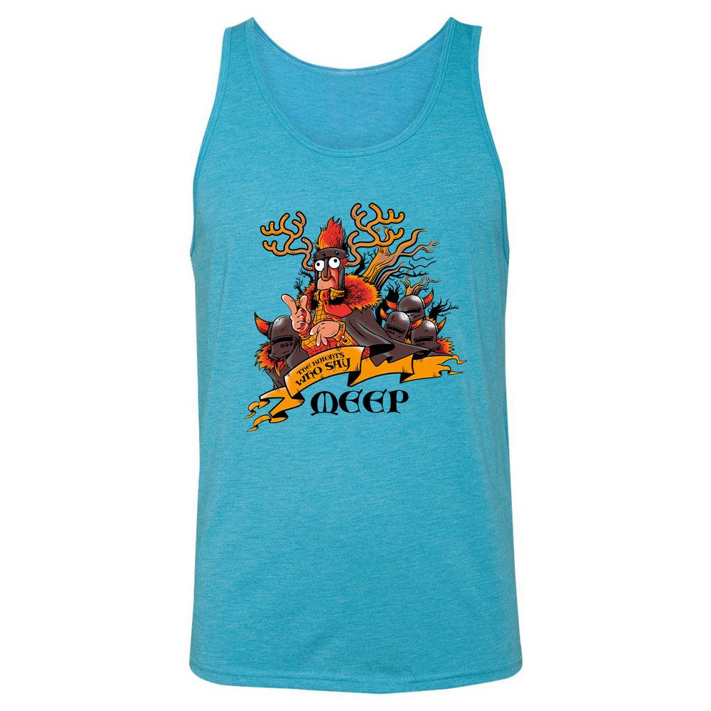 Unisex Jersey Tank - 9VSZTTVL - Aqua Triblend - 3