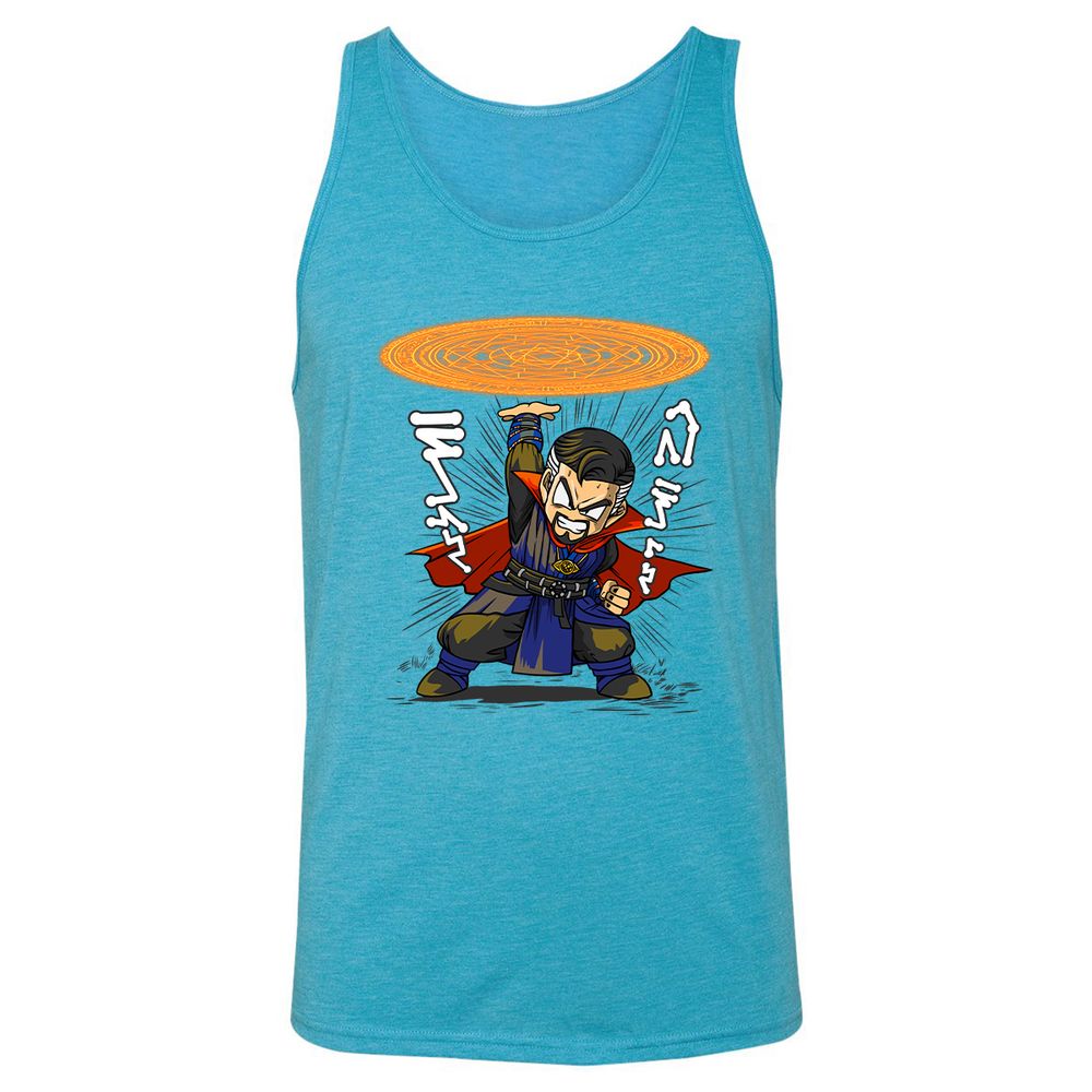 Unisex Jersey Tank - L7RGSARK - Aqua Triblend - 3