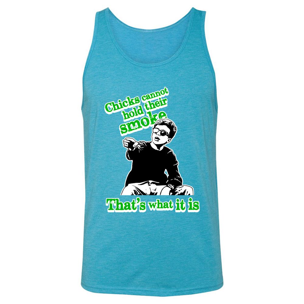 Unisex Jersey Tank - 2ERF7K46 - Aqua Triblend - 3