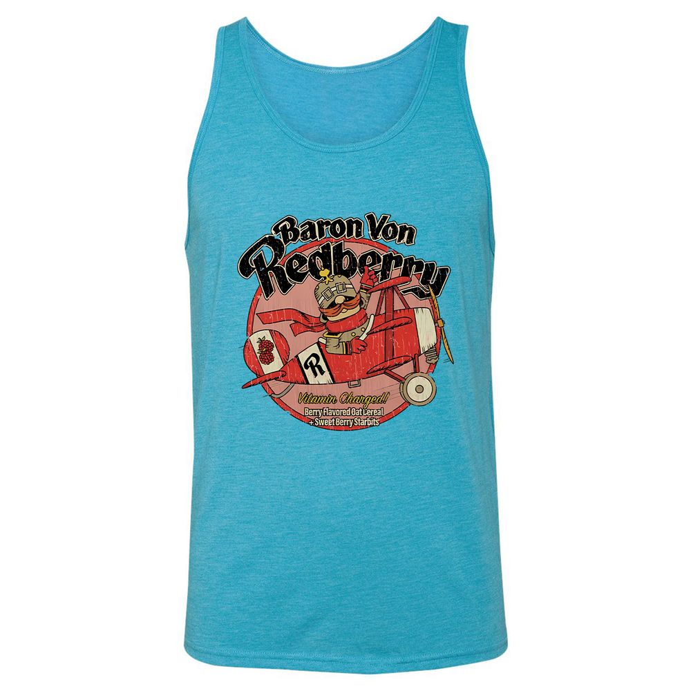 Unisex Jersey Tank - DFECHTS6 - Aqua Triblend - 3