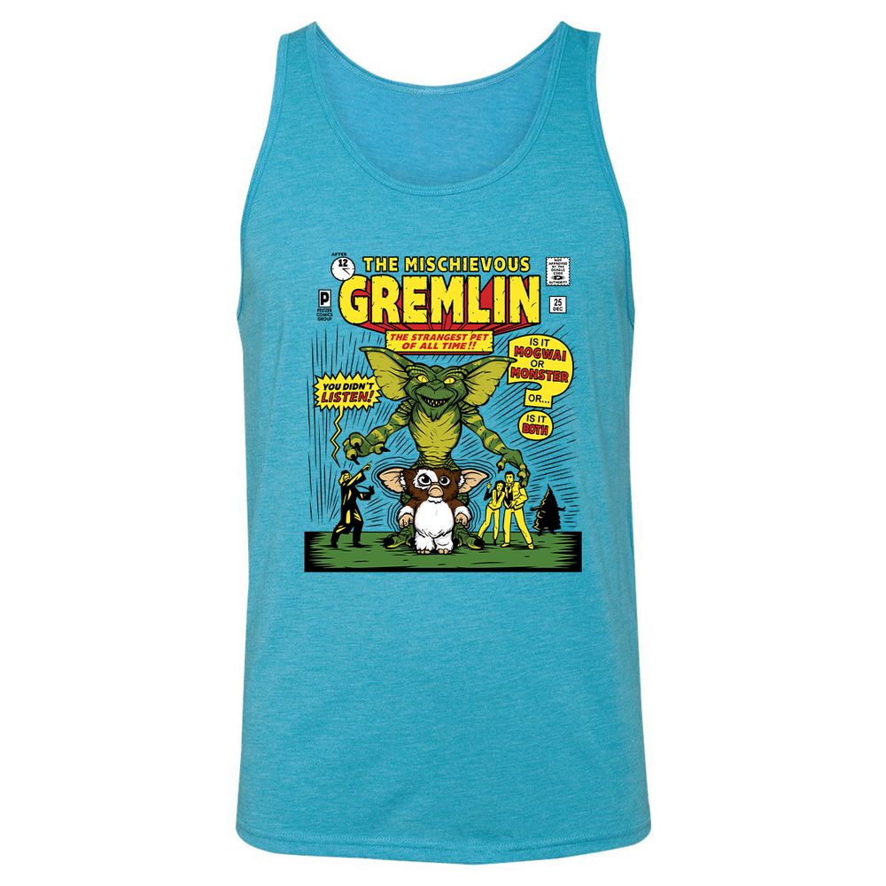 Unisex Jersey Tank - BY3WYGNH - Aqua Triblend - 3