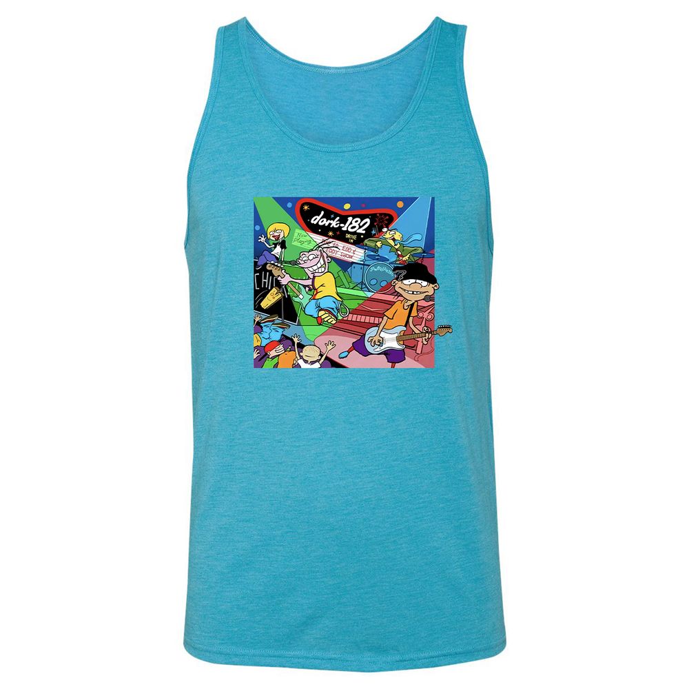 Unisex Jersey Tank - 83T9A3JU - Aqua Triblend - 3