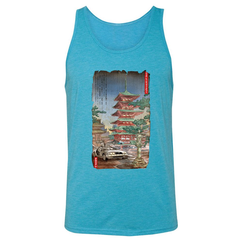 Unisex Jersey Tank - Z2T1UV1R - Aqua Triblend - 3