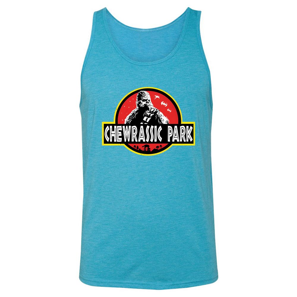 Unisex Jersey Tank - F6ZVY9YK - Aqua Triblend - 3
