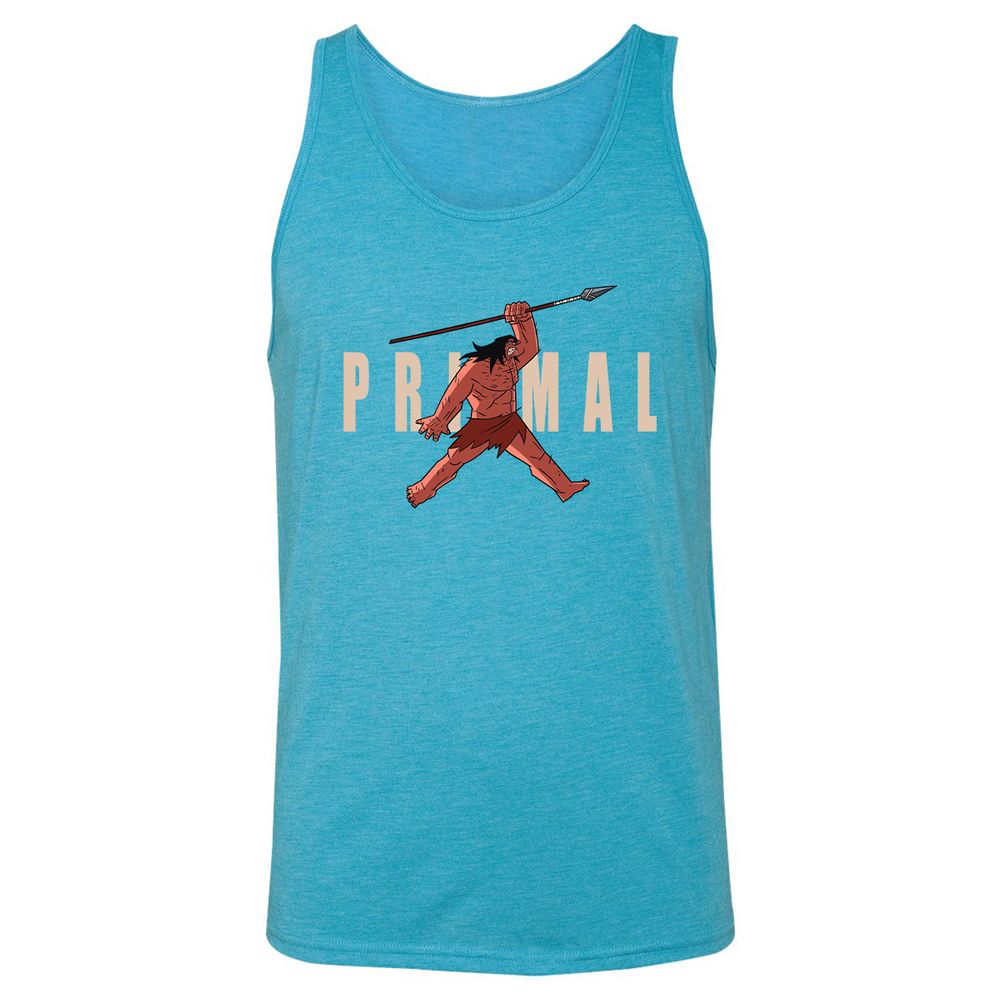 Unisex Jersey Tank - EWXKA5NN - Aqua Triblend - 3