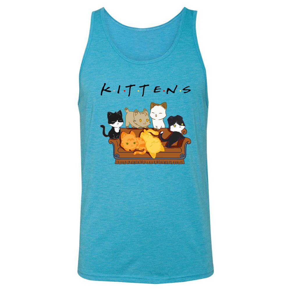 Unisex Jersey Tank - RRVPJECG - Aqua Triblend - 3