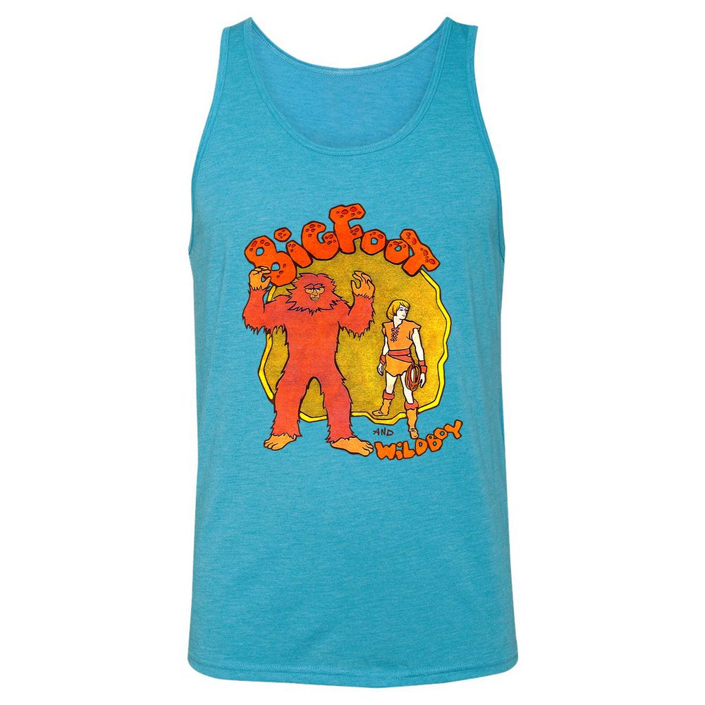 Unisex Jersey Tank - JL7ER1LR - Aqua Triblend - 3