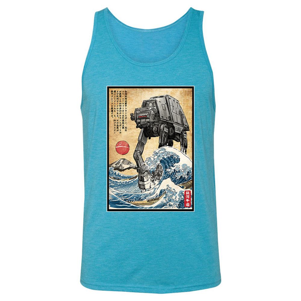 Unisex Jersey Tank - 1BZBBZUW - Aqua Triblend - 3
