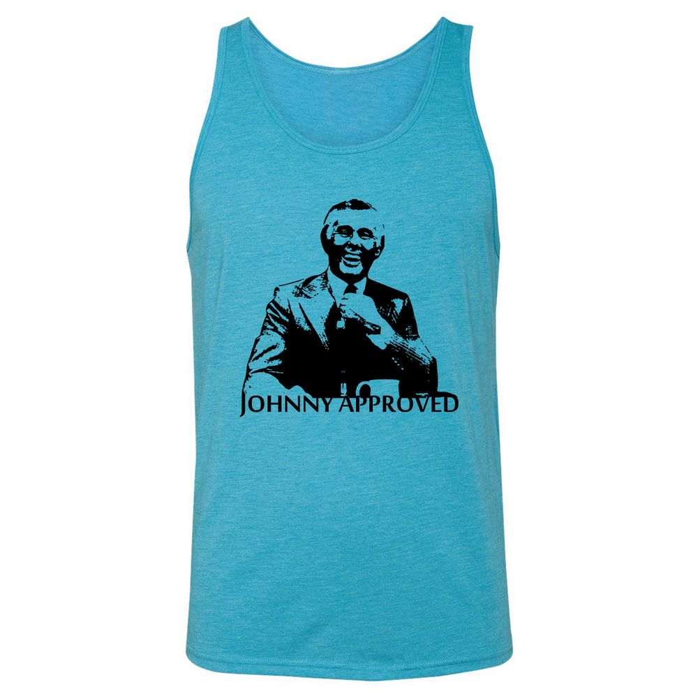 If it's good, Johnny Approves - Aqua Triblend - 3