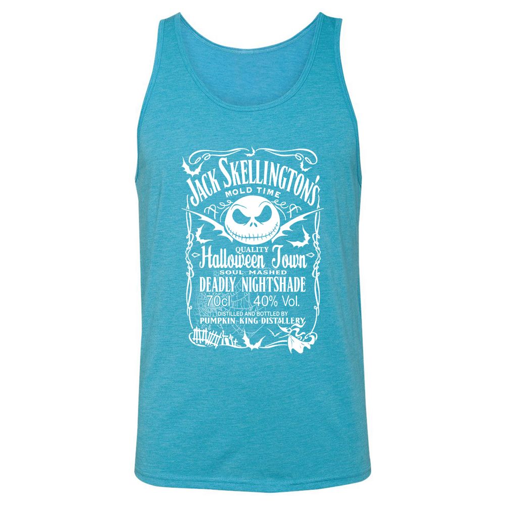 Unisex Jersey Tank - EAUYFTER - Aqua Triblend - 3