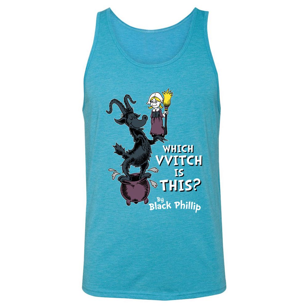 Unisex Jersey Tank - TL5CQH4M - Aqua Triblend - 3