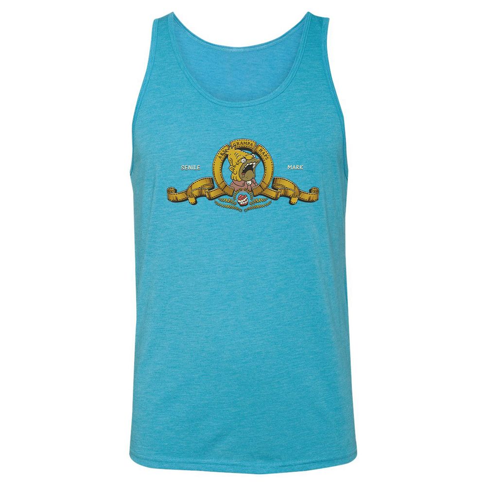 Unisex Jersey Tank - JNPG1PR8 - Aqua Triblend - 3