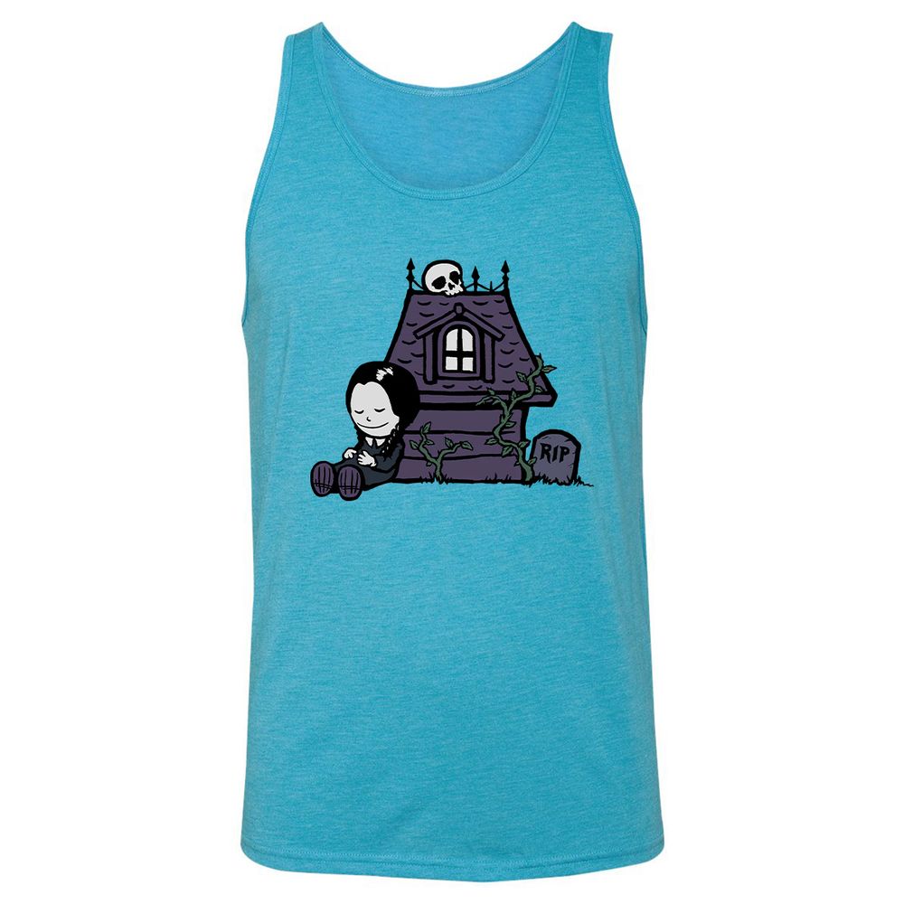 Unisex Jersey Tank - 3HXV232E - Aqua Triblend - 3