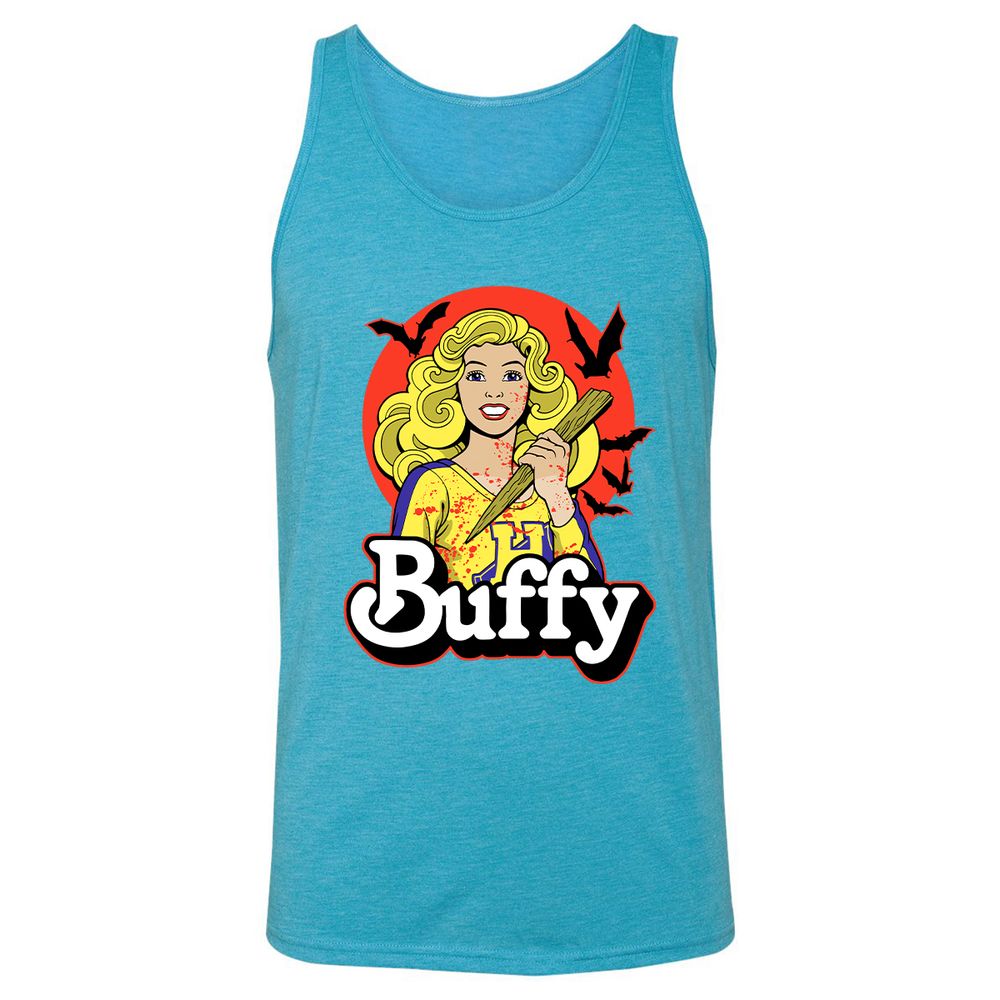 Unisex Jersey Tank - SM17YN9Q - Aqua Triblend - 3