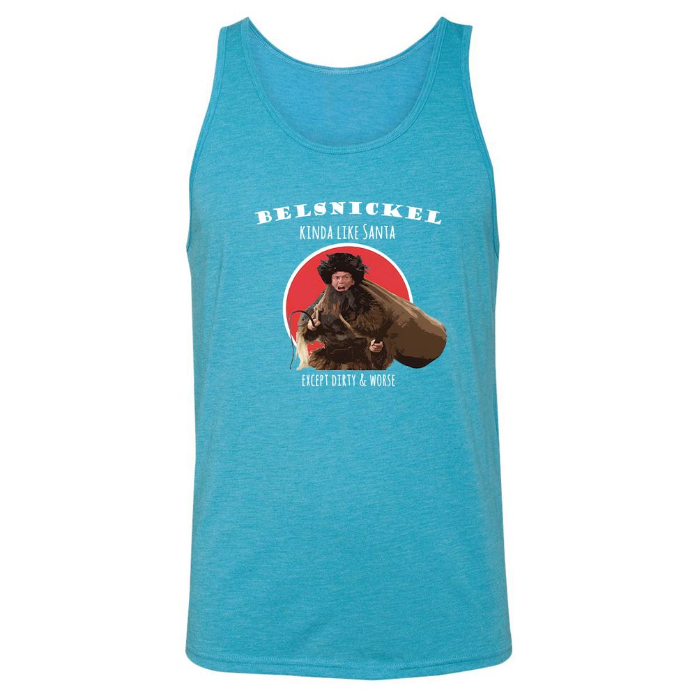 Unisex Jersey Tank - VC7GQSJG - Aqua Triblend - 3