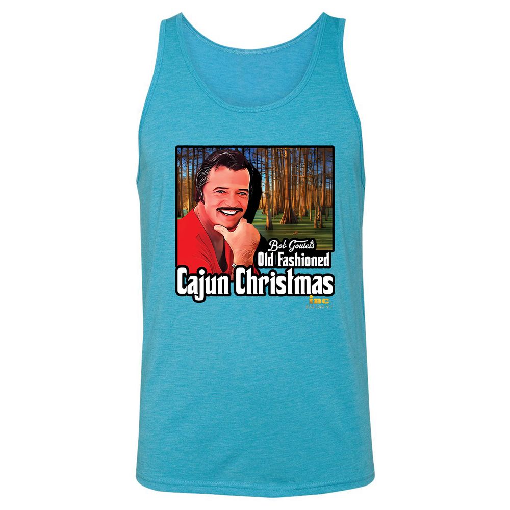 Bob Goulet's Old Fashioned Cajun Christmas - Aqua Triblend - 3