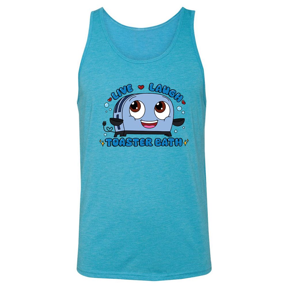 Unisex Jersey Tank - 2KXG93RL - Aqua Triblend - 3