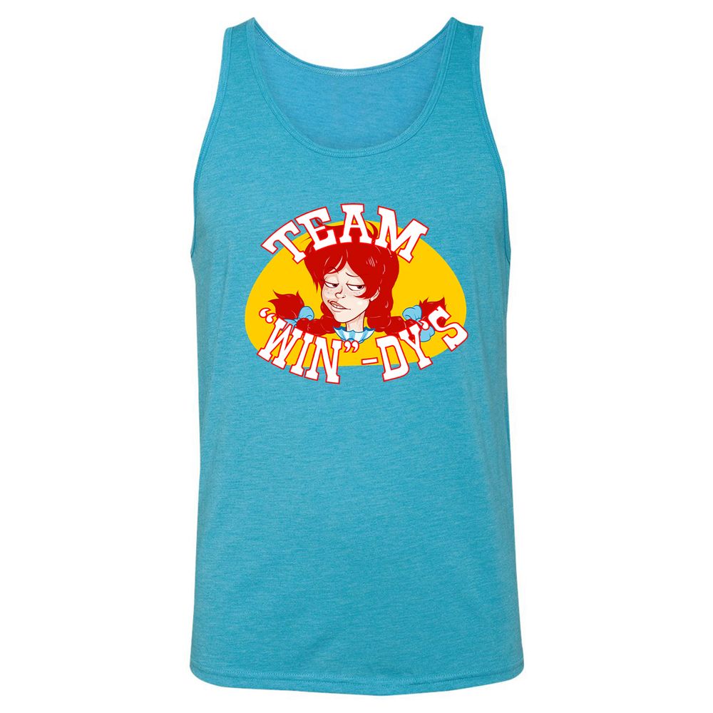 Unisex Jersey Tank - QZ8UMLJZ - Aqua Triblend - 3