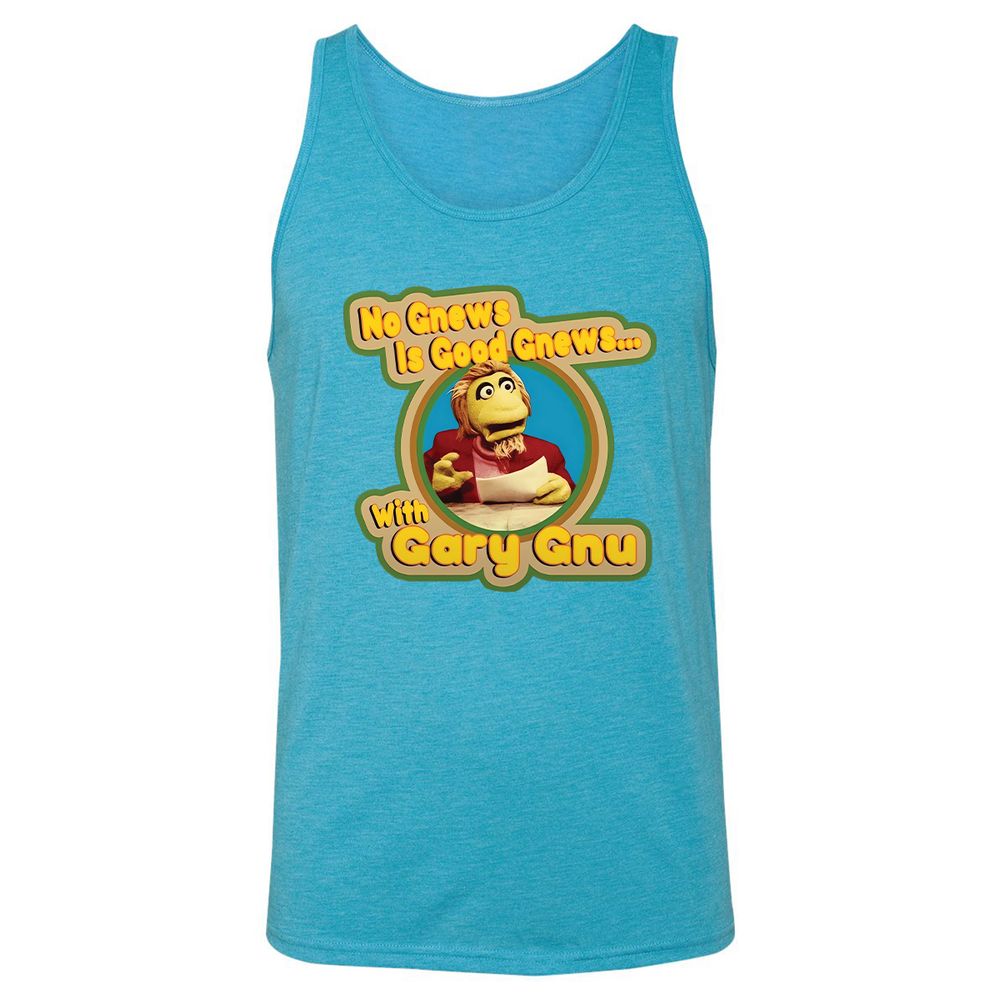 Unisex Jersey Tank - HPB9LDUL - Aqua Triblend - 3