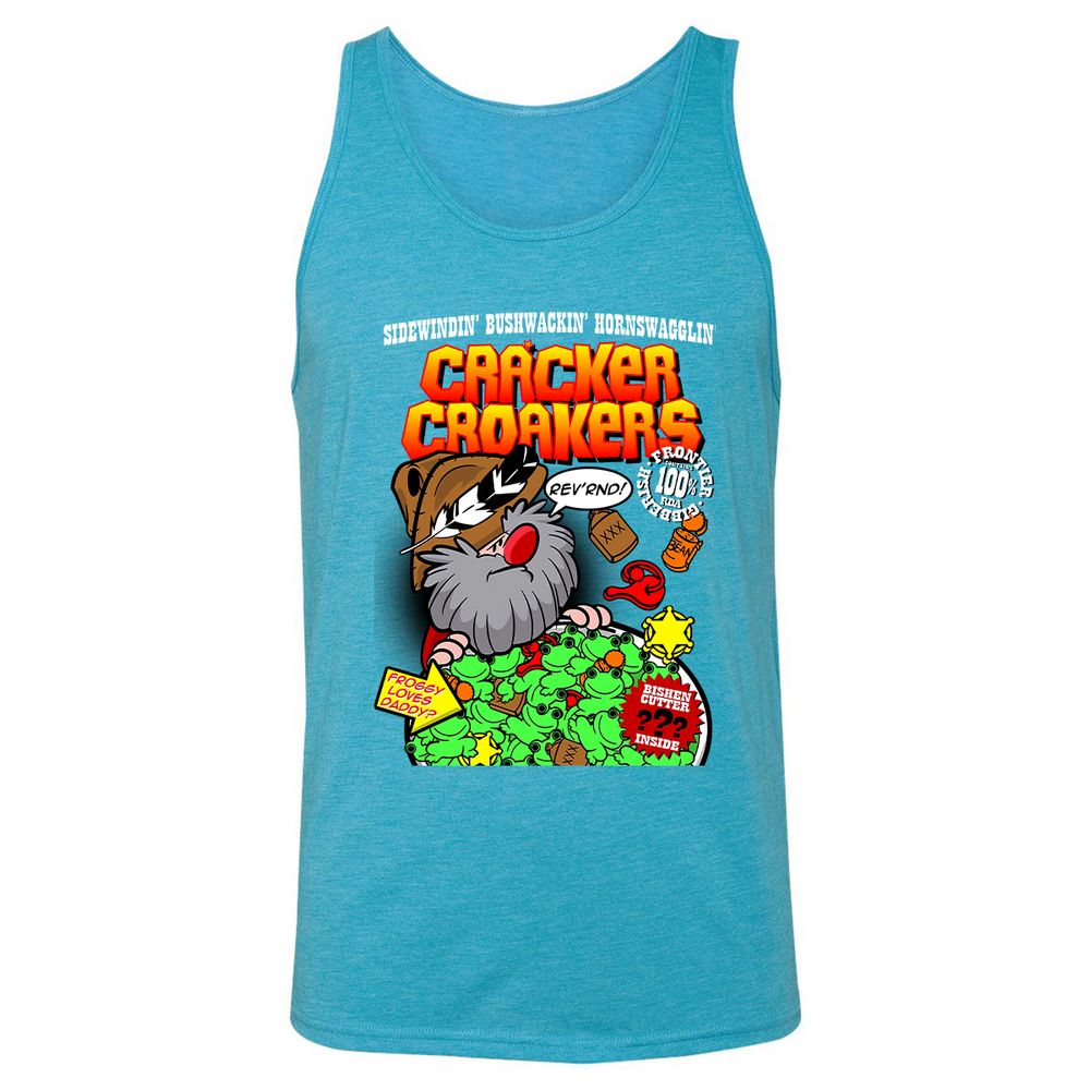 Unisex Jersey Tank - Y6X6YV33 - Aqua Triblend - 3