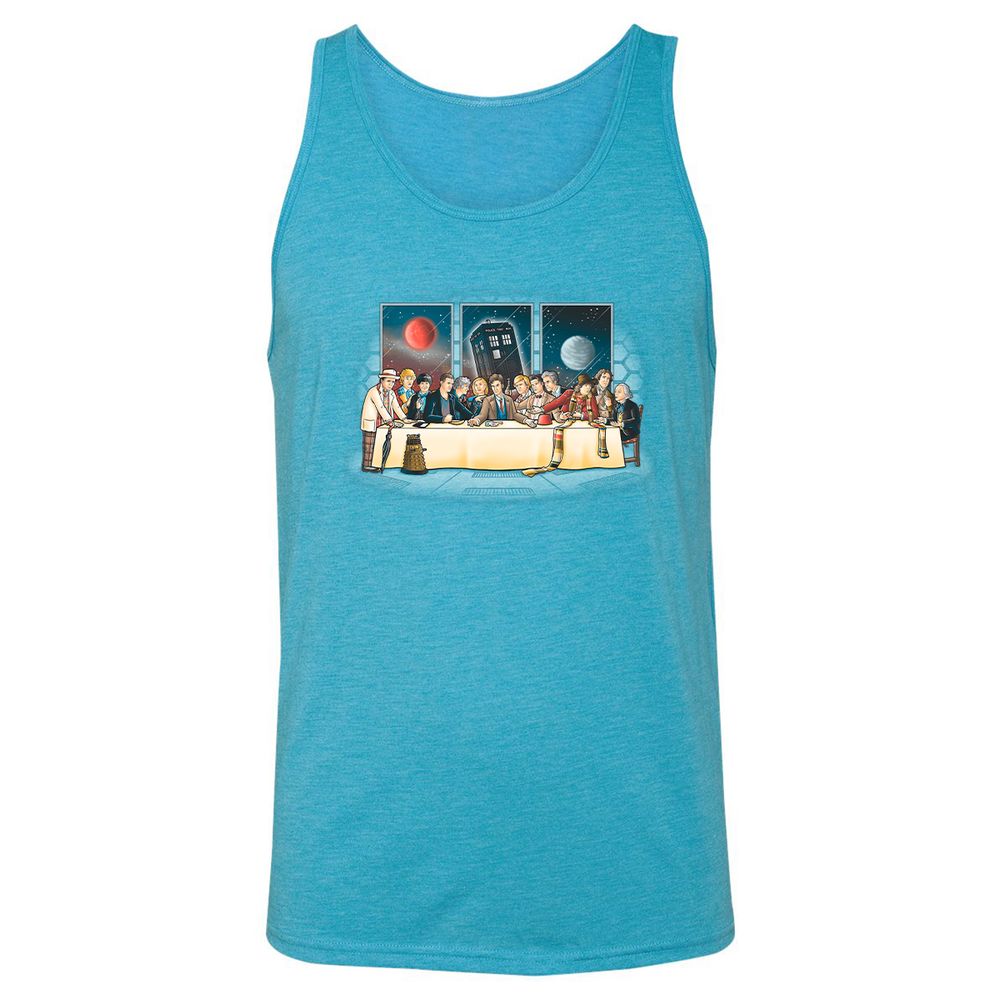 Unisex Jersey Tank - DWJ2FZN4 - Aqua Triblend - 3