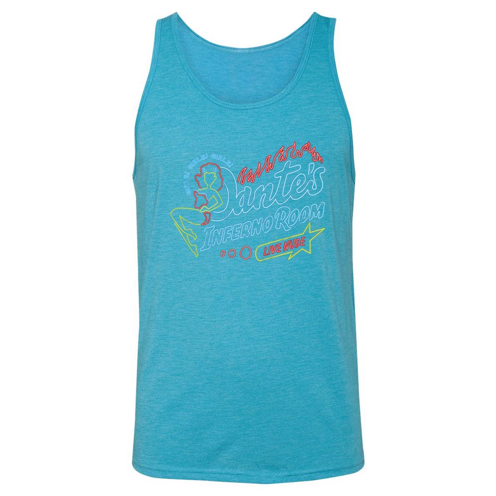 Unisex Jersey Tank - MGHZBU8Y - Aqua Triblend - 3