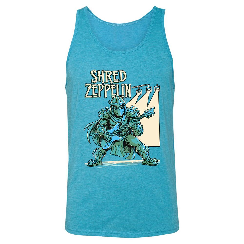 Unisex Jersey Tank - PXQMZ21N - Aqua Triblend - 3
