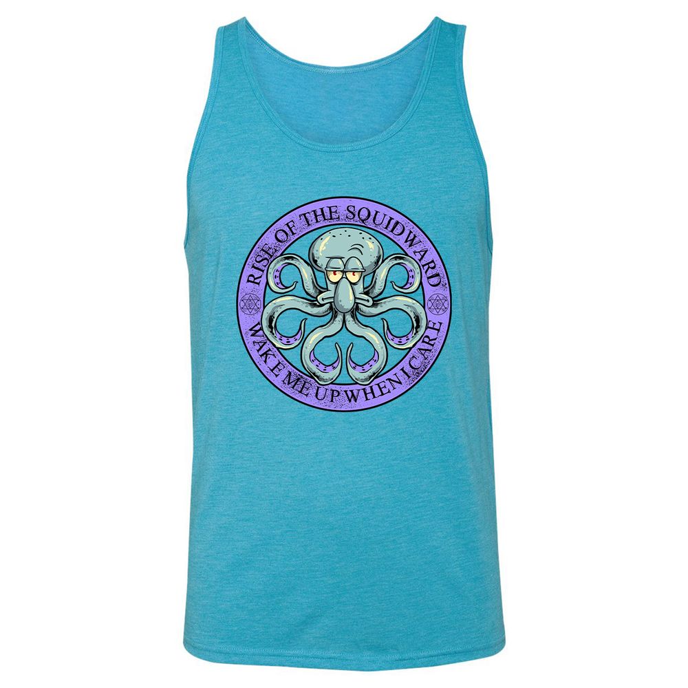Unisex Jersey Tank - CL8QXQL7 - Aqua Triblend - 3