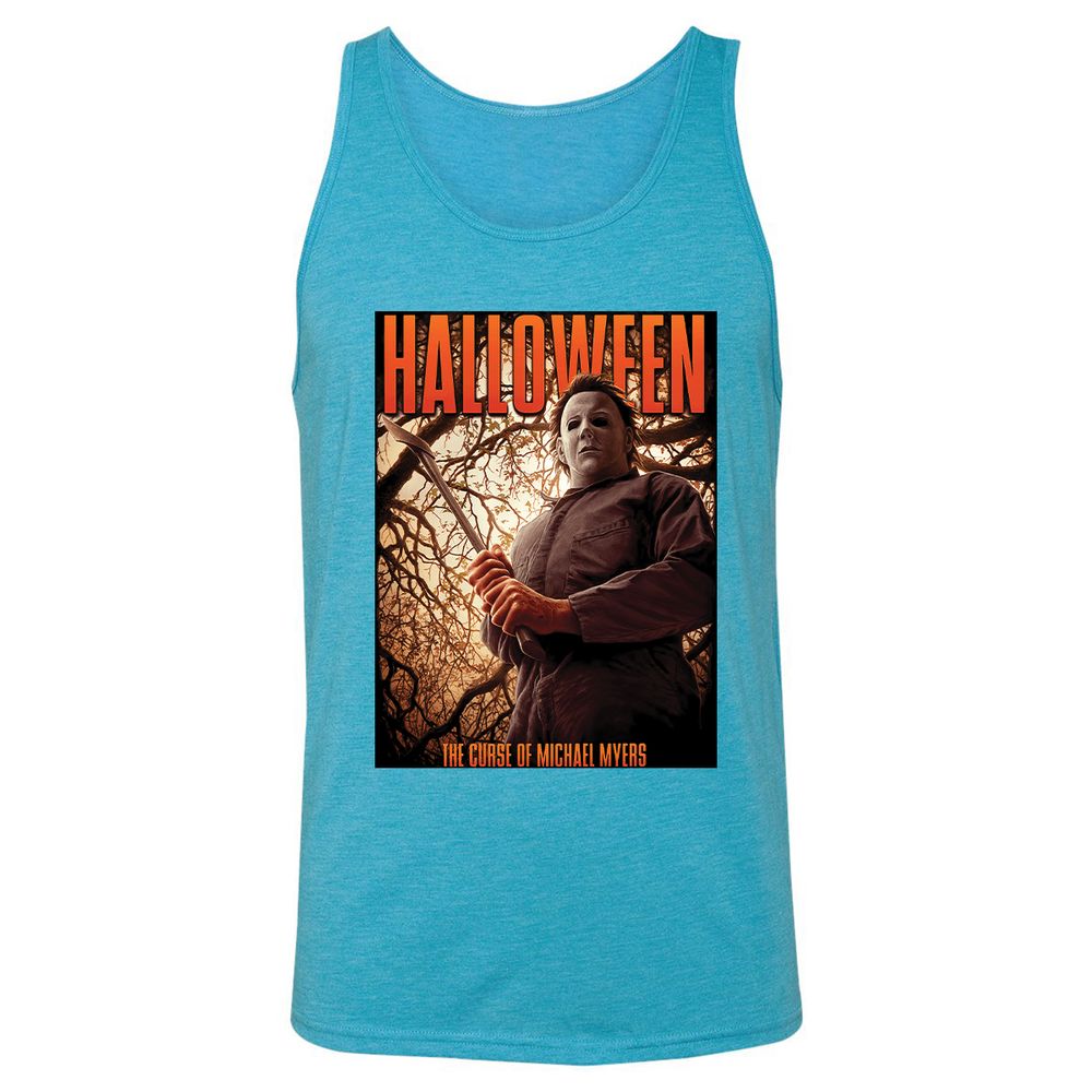 Unisex Jersey Tank - XC4U5627 - Aqua Triblend - 3