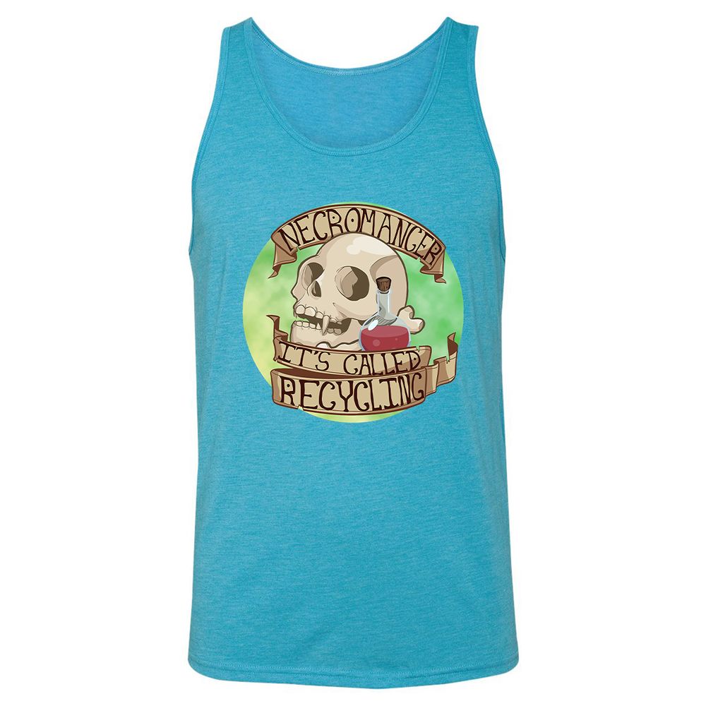 Unisex Jersey Tank - 5E545HFE - Aqua Triblend - 3
